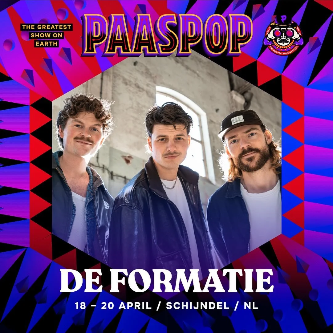 Vrijdag op zaterdagnacht staan wij wederom op @paaspopfestival. Je vindt ons dit jaar op het mooiste feestje van het weekend: Vrijdag nacht (zaterdag ochtend) 01:00 op de CAMPING STAGE. Wie is er bij?!