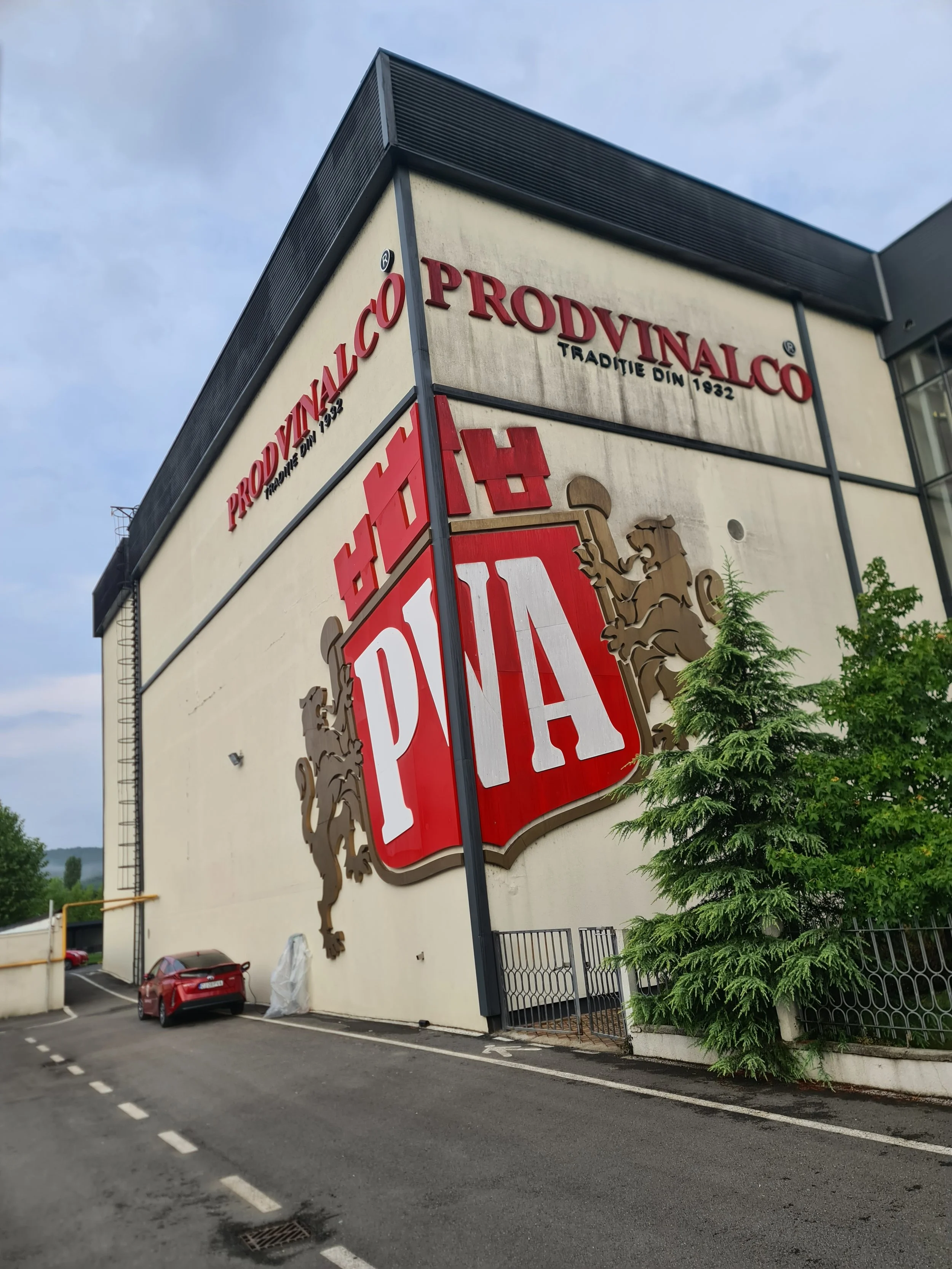 Façade en peinture décorative