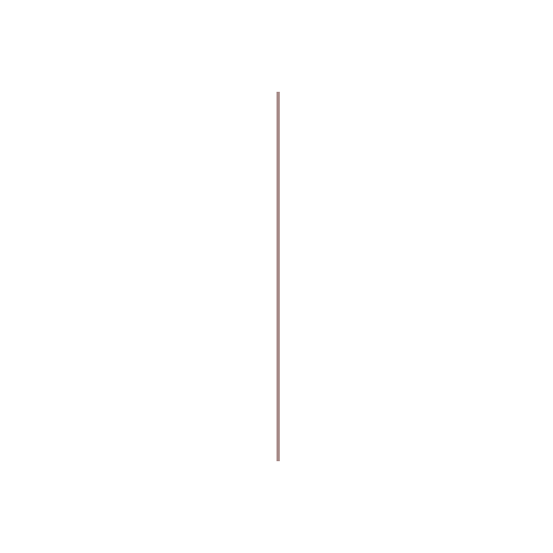 a vertical line in a rosy taupe color to guide the eyes down and began the scroll on burr creek bay