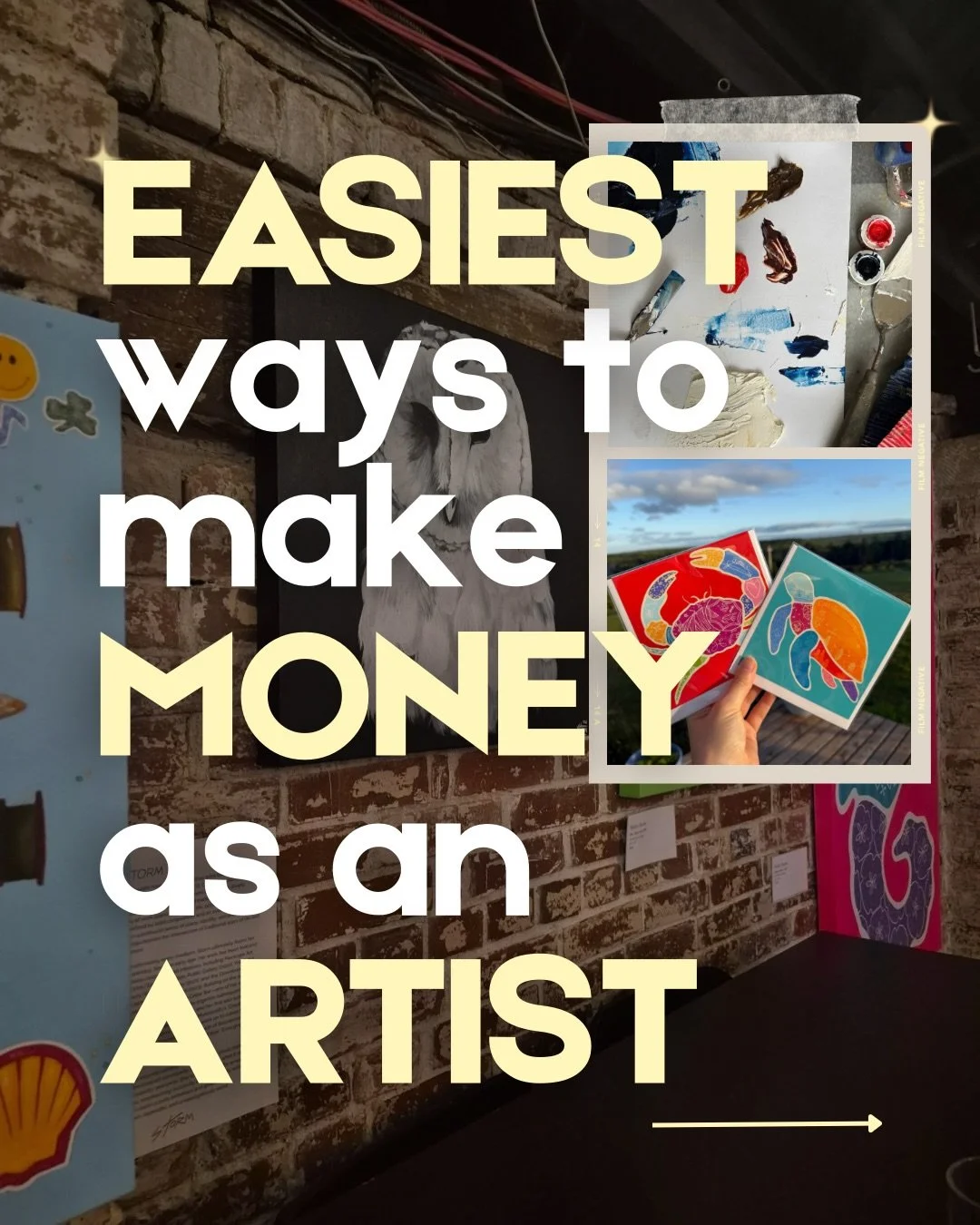 It&rsquo;s true! 

happy hustling 🙂&zwj;↕️💸

#arthack #howto #artisttips #carousels #workingartists