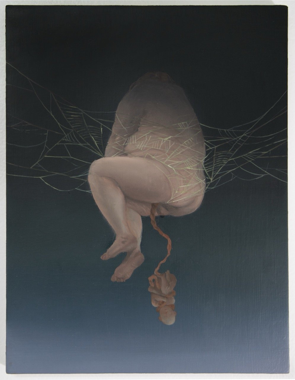 Rei Xiao
Itsy bitsy spider, 2026 oil on panel
12 x 9 in