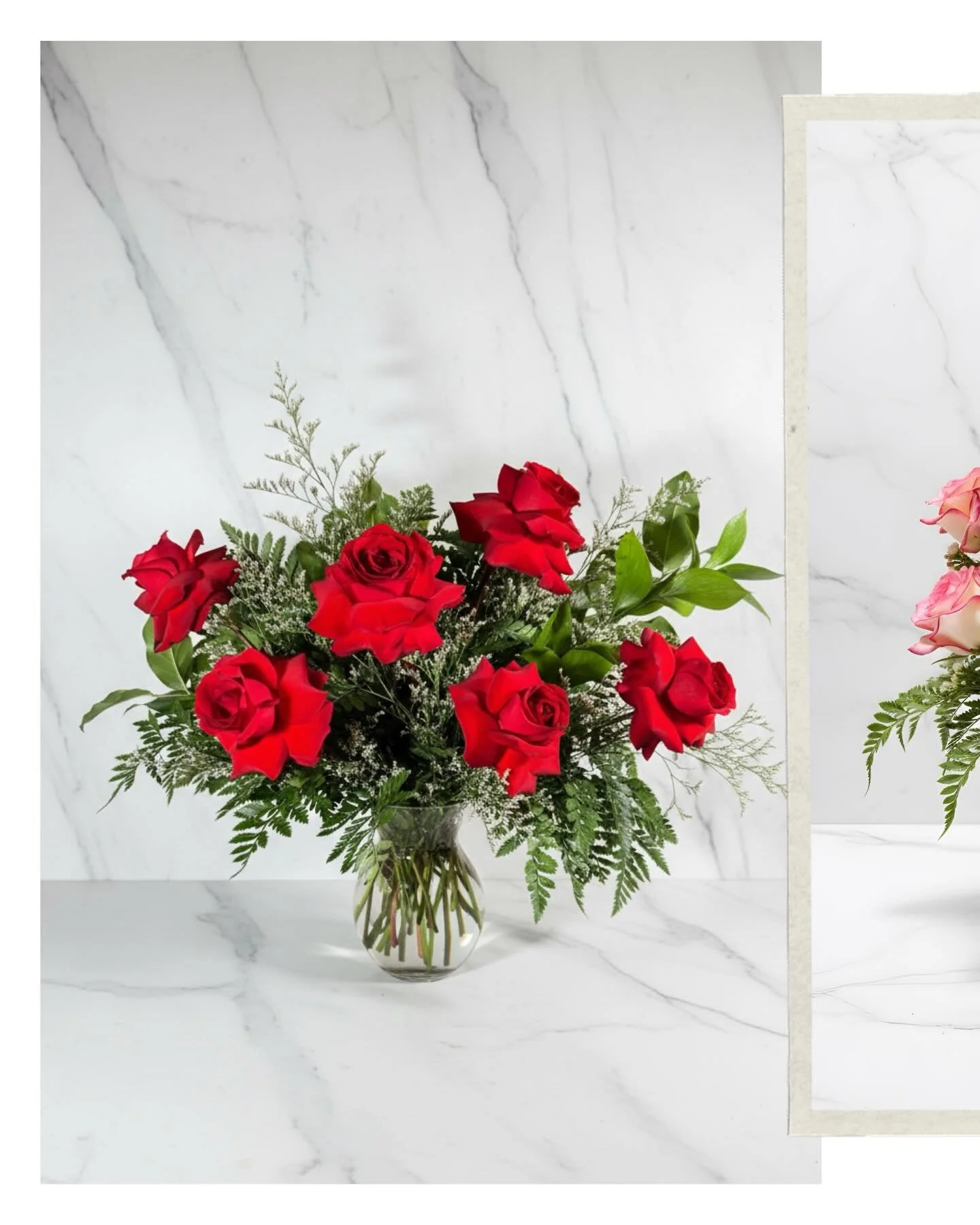 Roses, but the dreamy, blushy, fluffier-than-you-expected kind.
The kind that get placed front and center. The kind that feel thoughtful. The kind that say, &ldquo;I planned this.&rdquo;

Our Valentine&rsquo;s rose arrangements are designed full and 