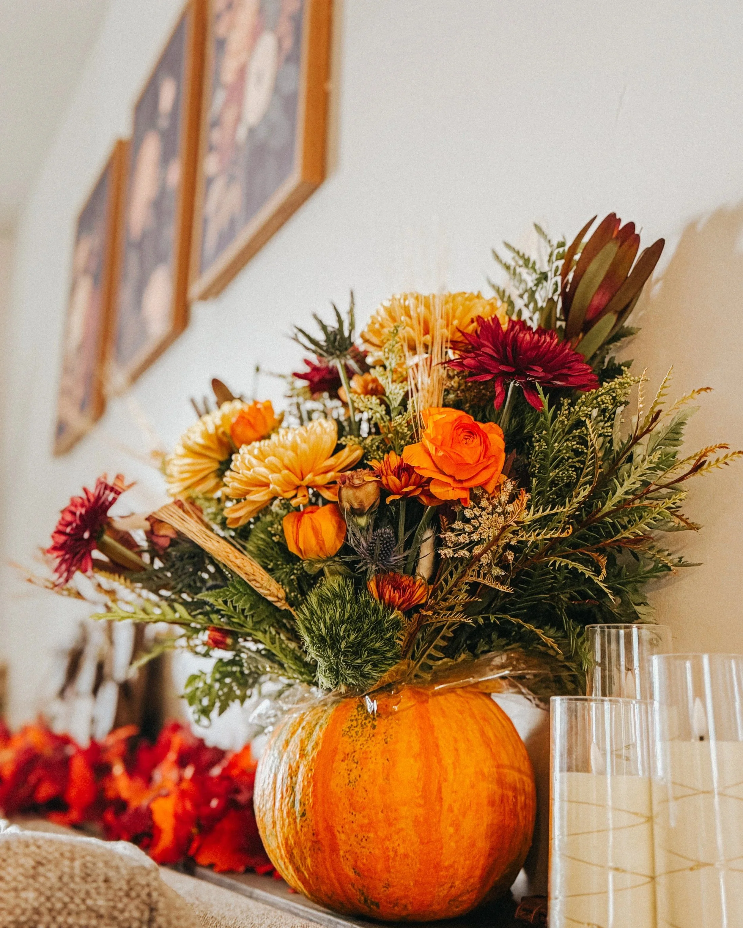 Pumpkin -  Floral Arrangement