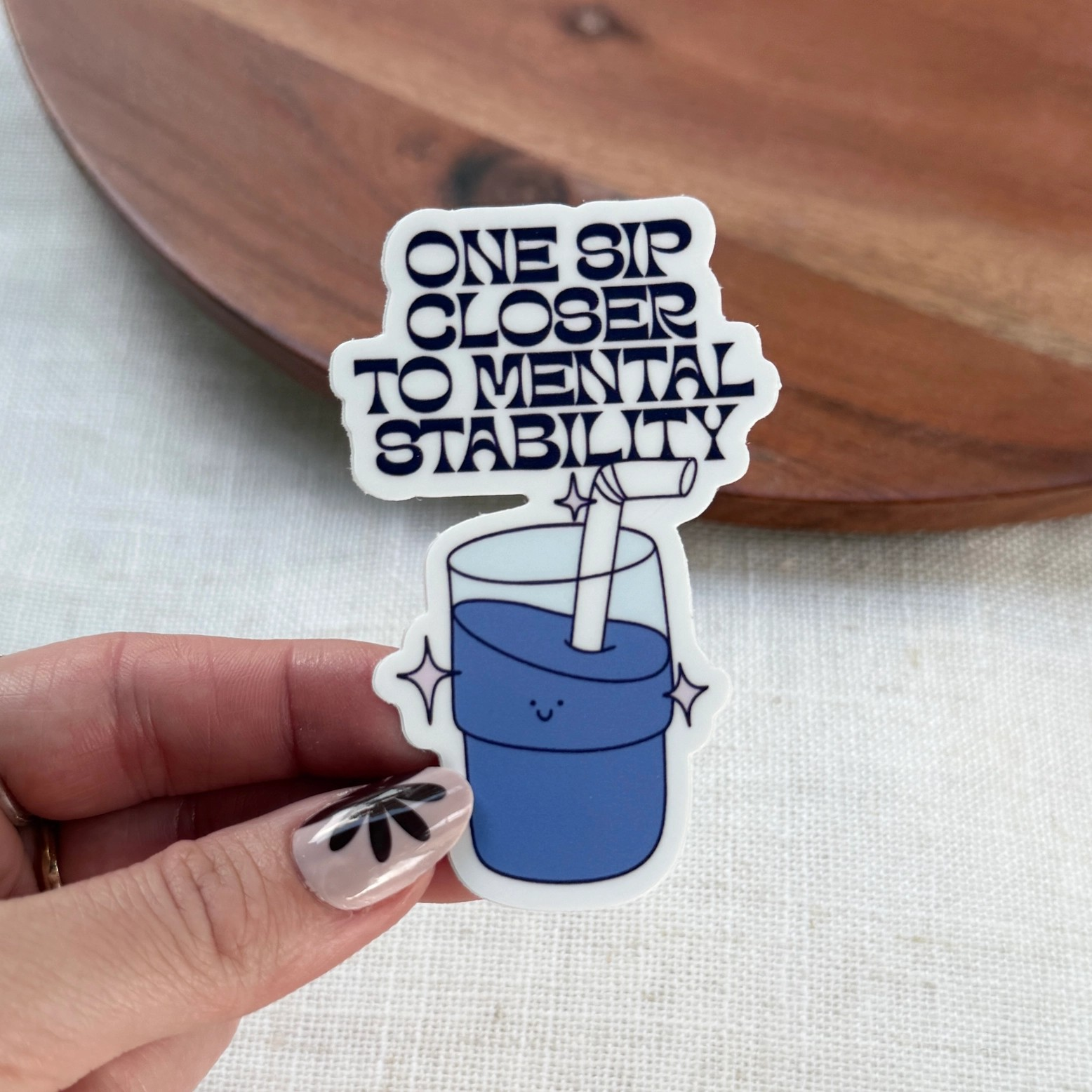 One Sip Closer Sticker