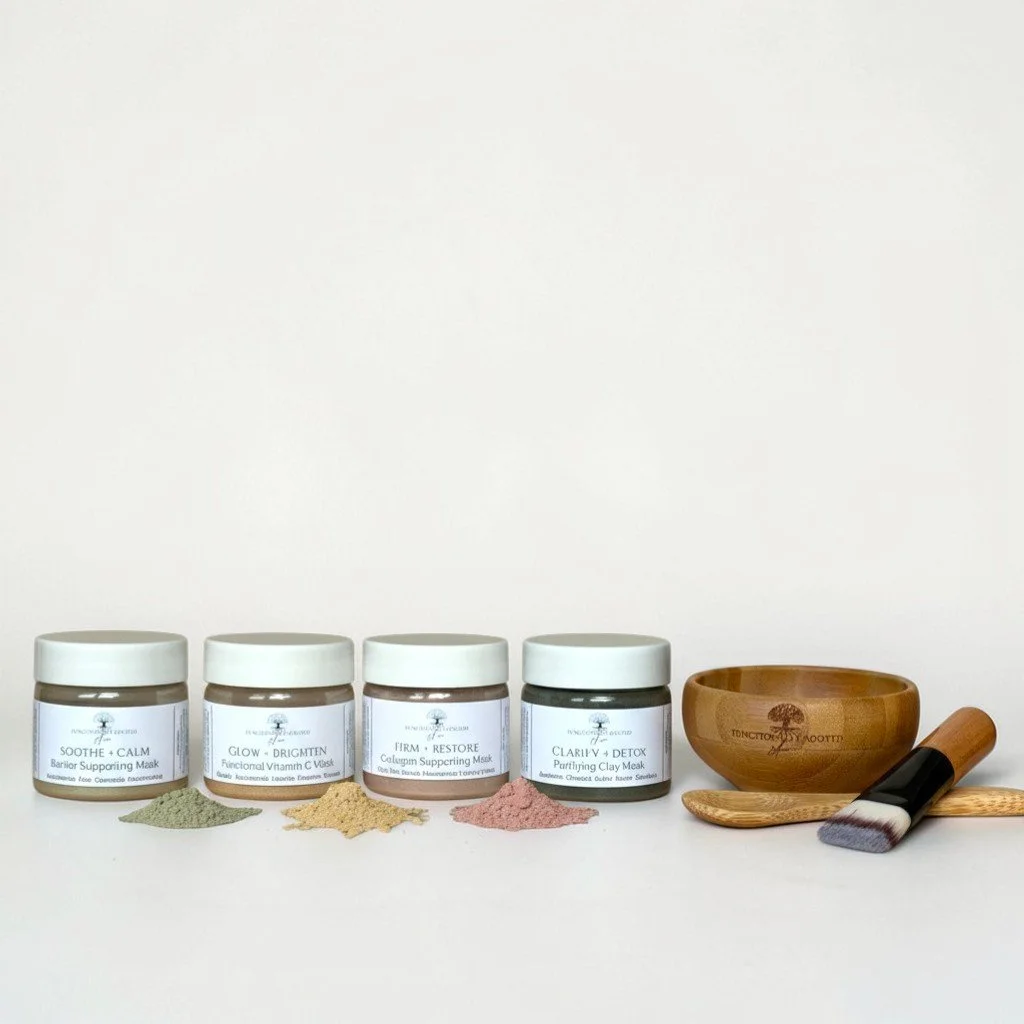 Clay Mask + Bamboo Mixing Set Bundle