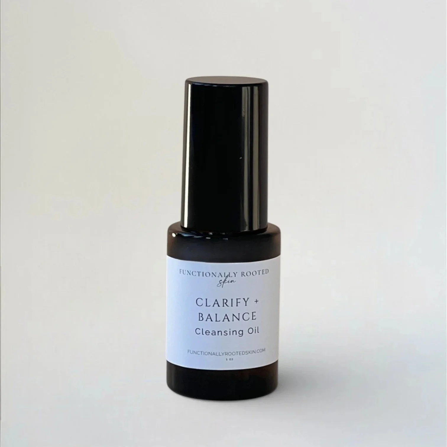 facial cleansing oil for congestion prone skin to balance + refine