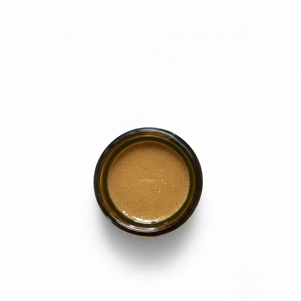 sample of rejuvenating facial polish for discolored skin