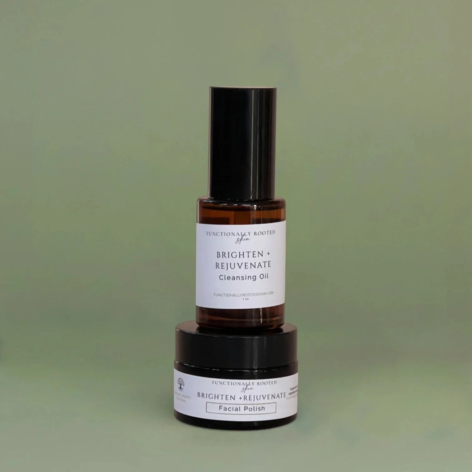 Brighten + Rejuvenate Cleanse + Polish Duo