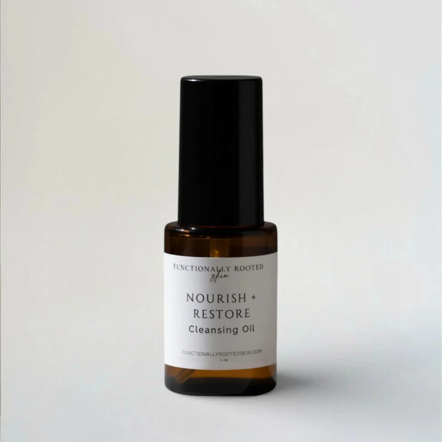 nourishing and restoring facial cleansing oil