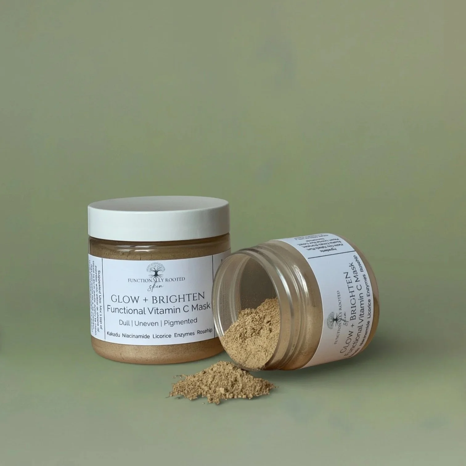 Glow + Brighten Clay Mask