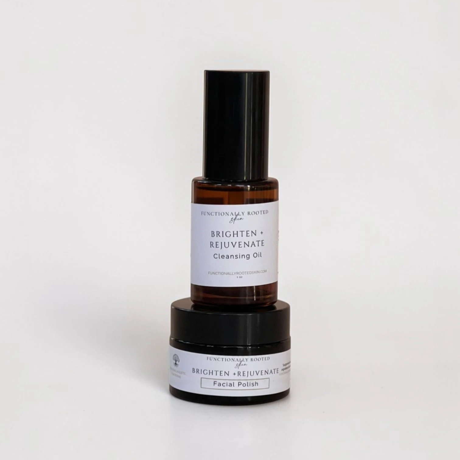 Brighten + Rejuvenate Cleanse + Polish Duo