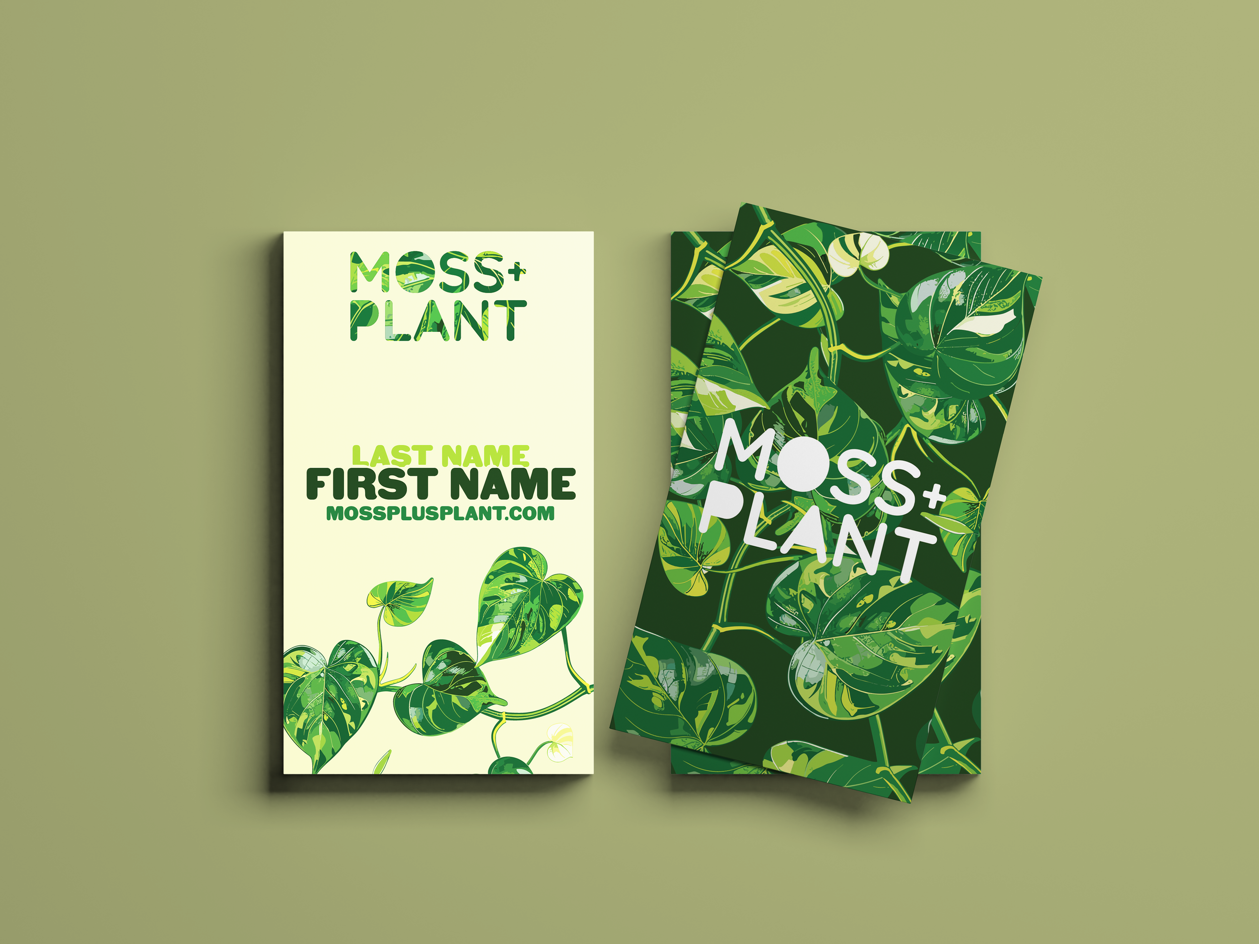 MOSS+PLANT Business Card