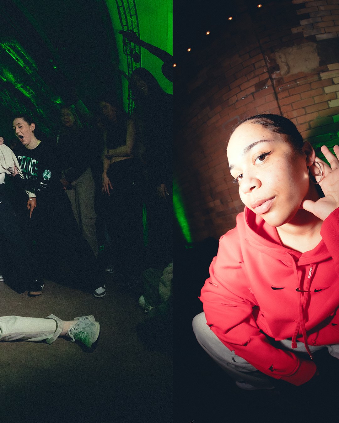 NIKE OWN THE FLOOR BRAND sessions.