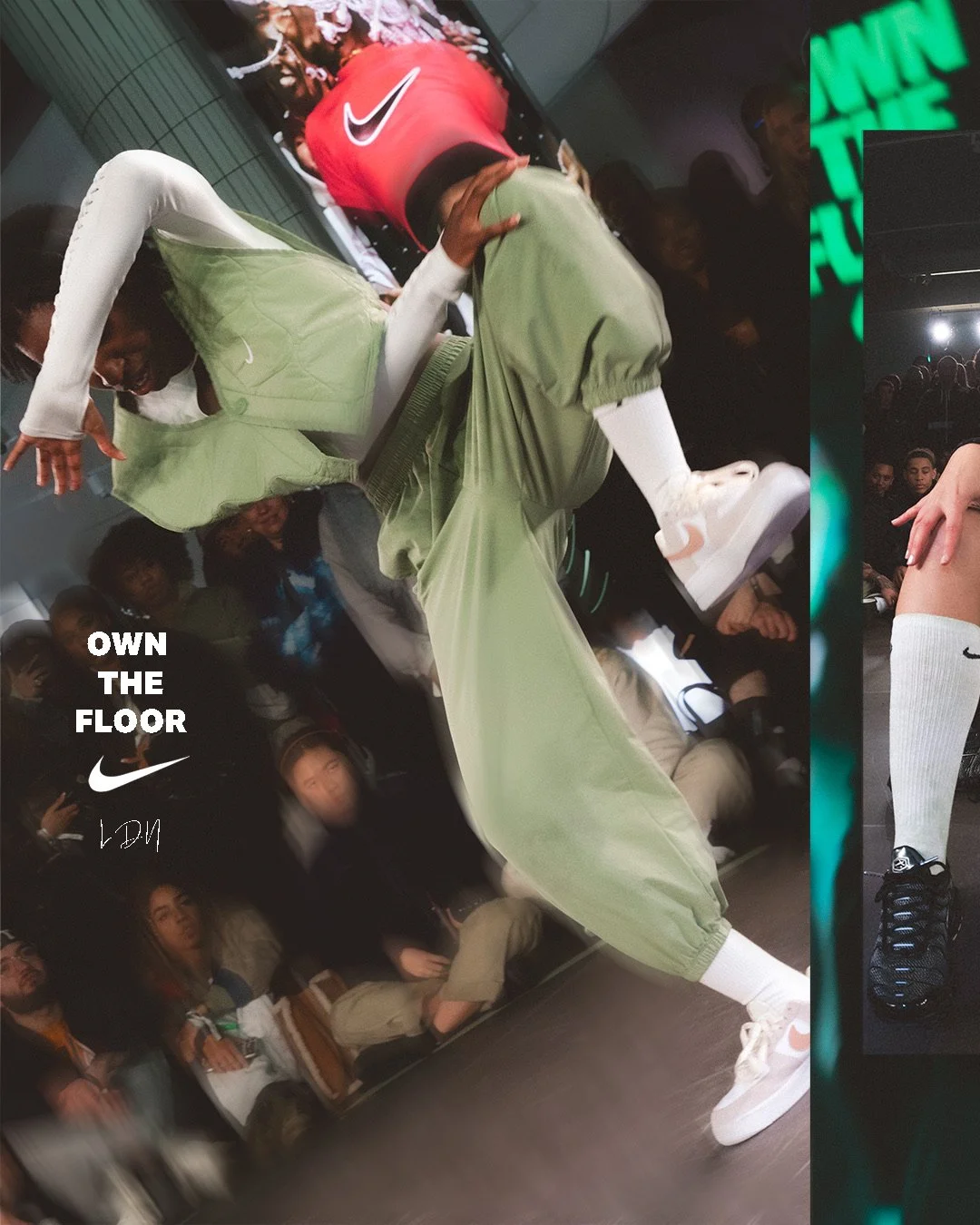 NIKE Own The Floor, Dance Activation. 