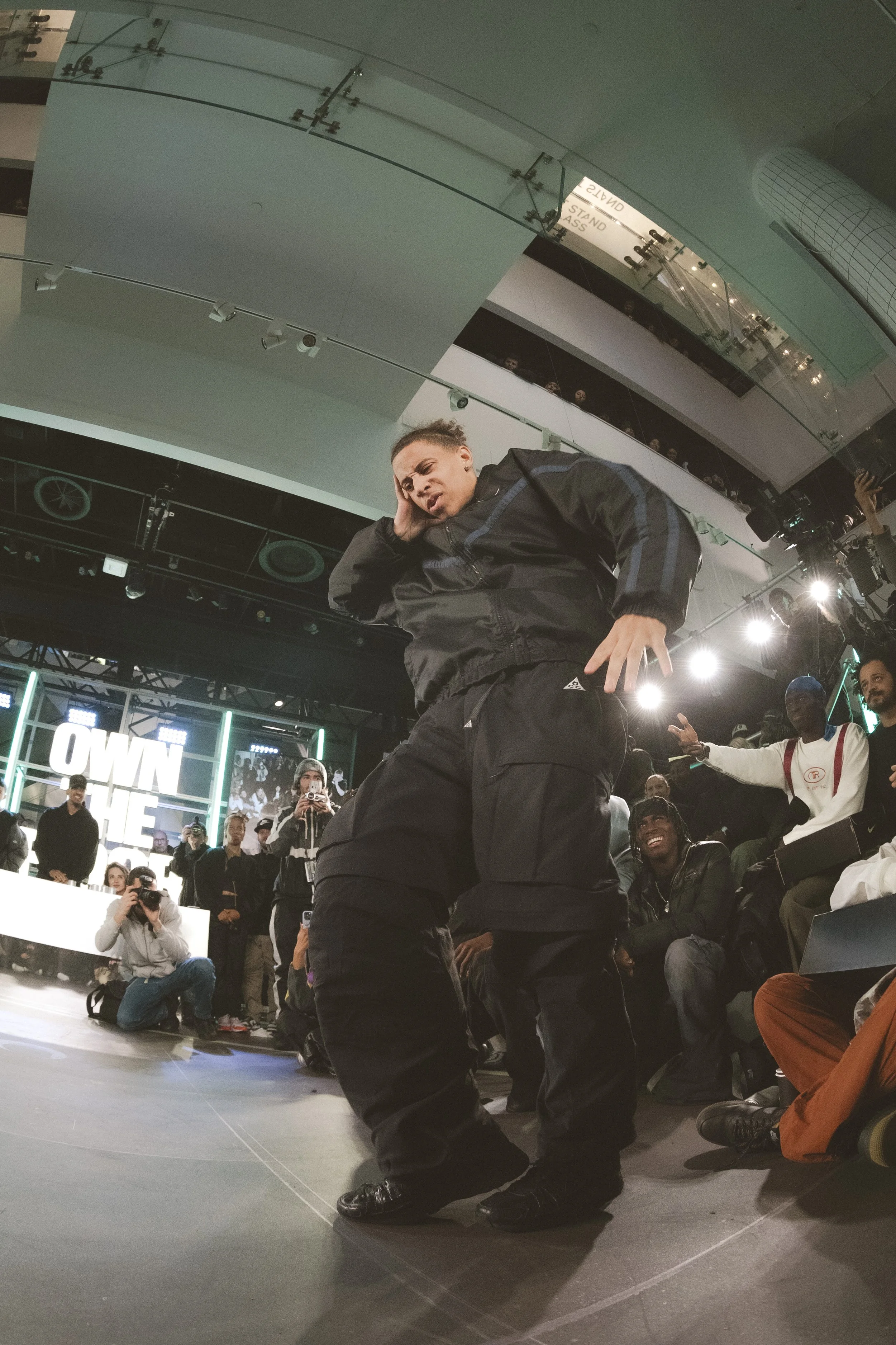 NIKE own the floor battle.