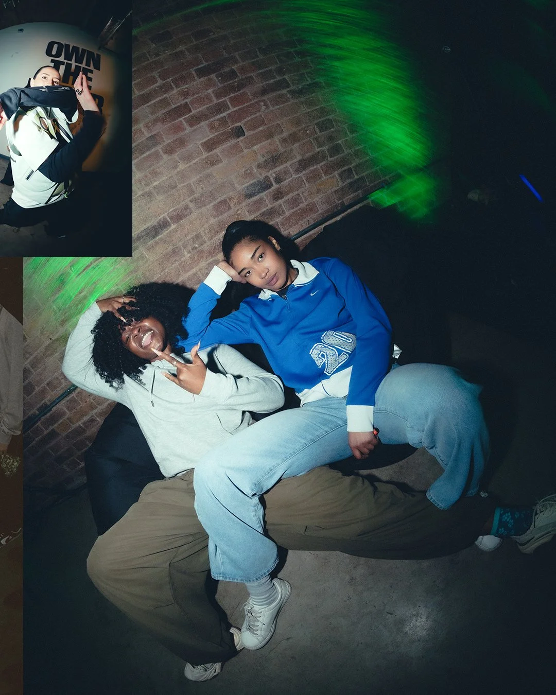 NIKE OWN THE FLOOR BRAND sessions.