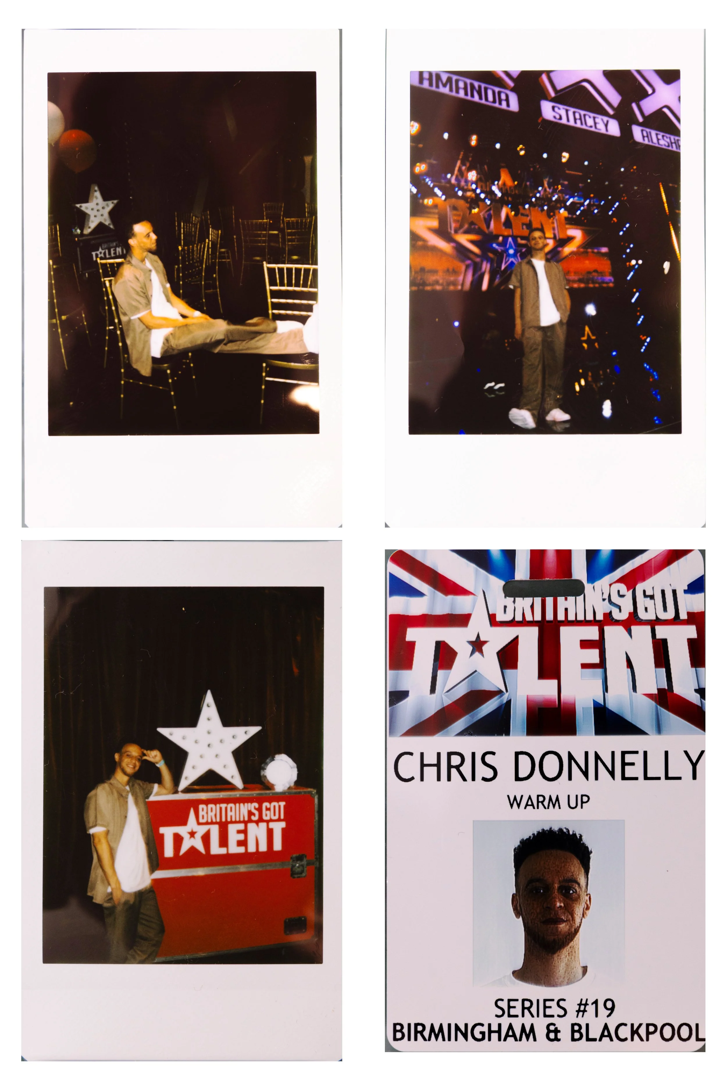Chris Donnelly for Britains Got Talent.