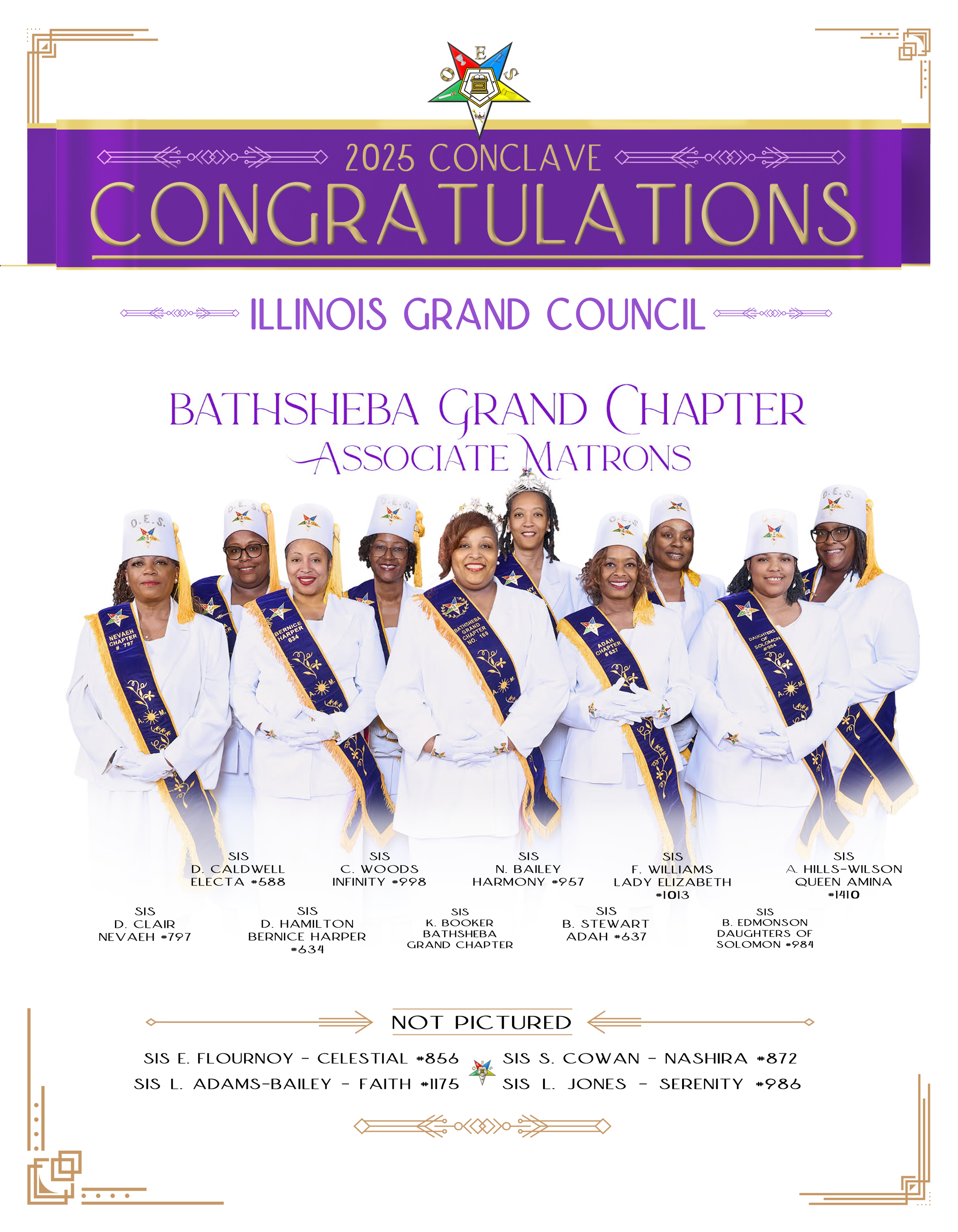 Grand Council Congrats Page