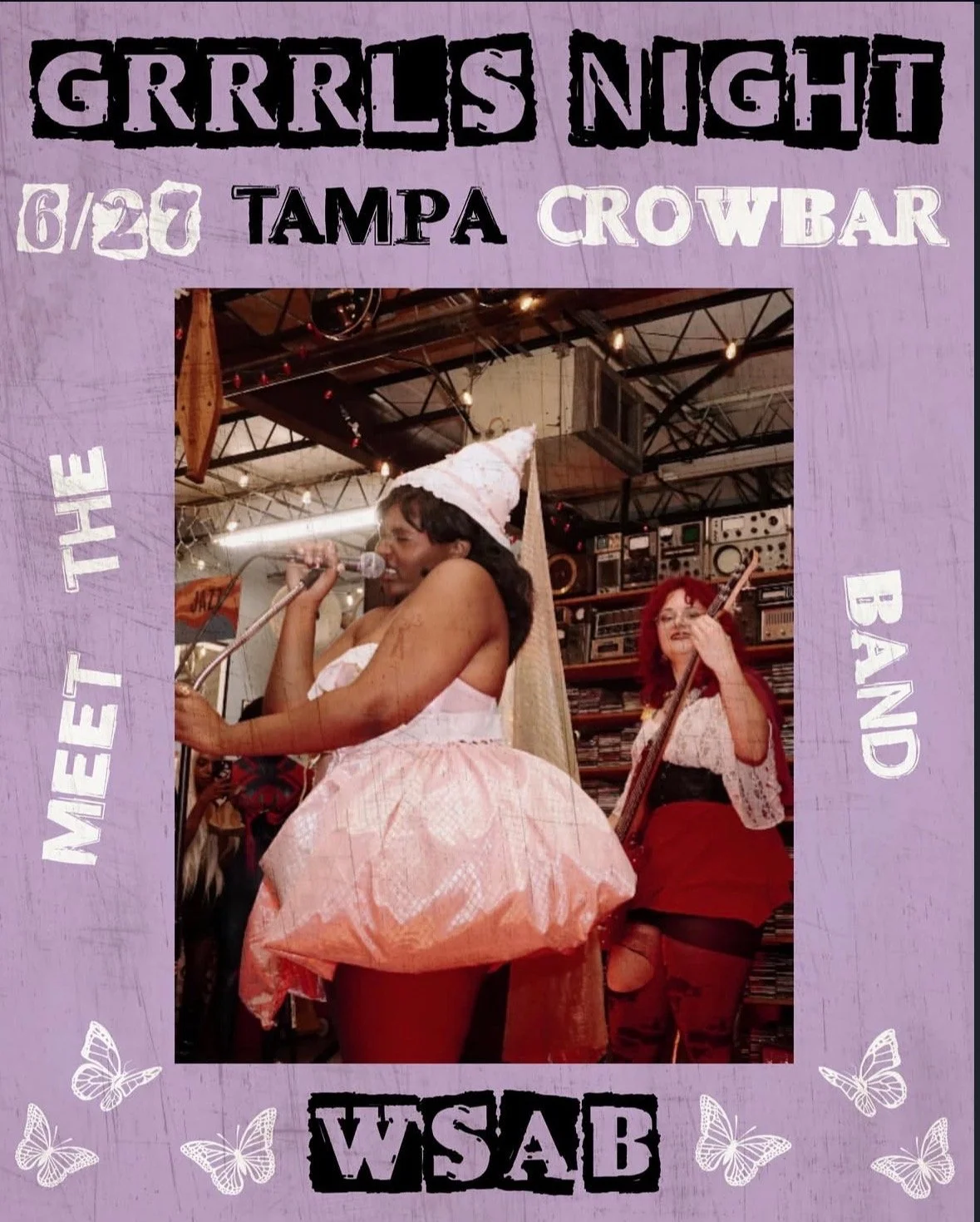 Special Appearance with WSAB for GRRLS NITE