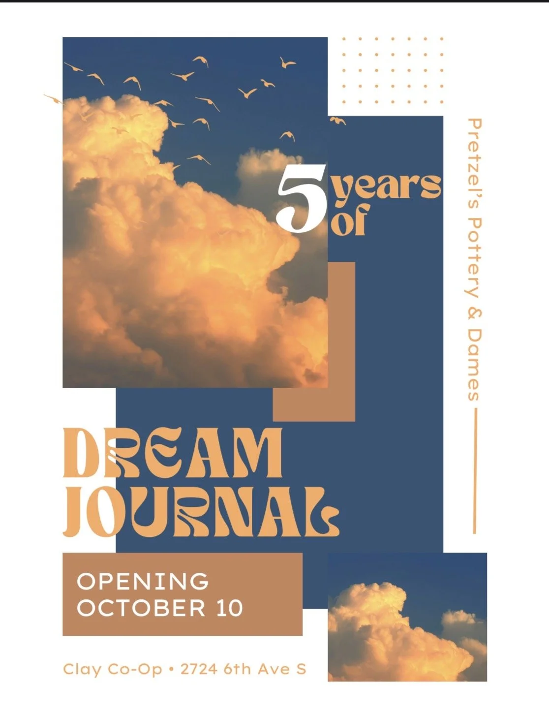 Dames &amp; Pretzel’s Pottery Present ‘Dream Journal’ - A Ceramic Gallery Experience