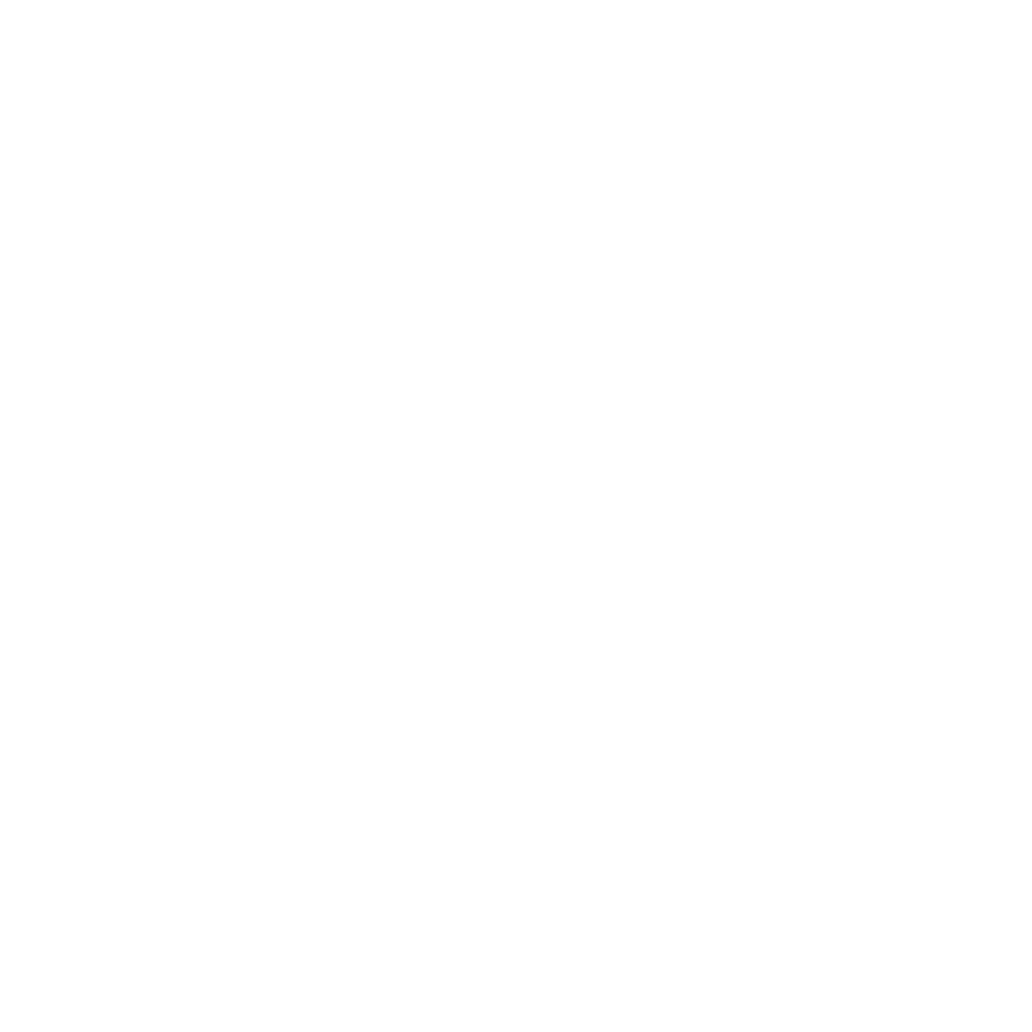 Outline icon of a suspension bridge with two towers and cables.