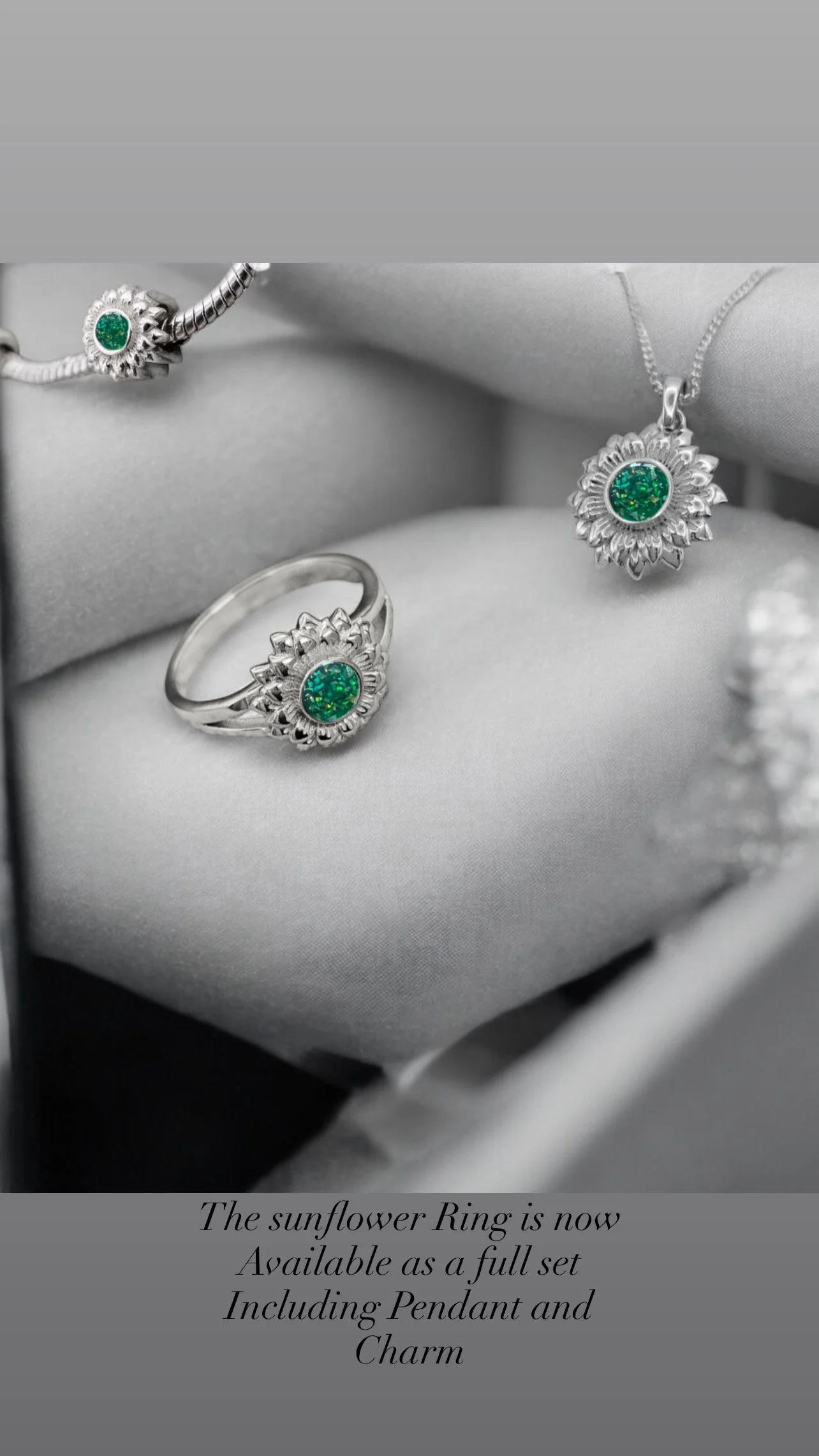 The Silver Sunflower Set