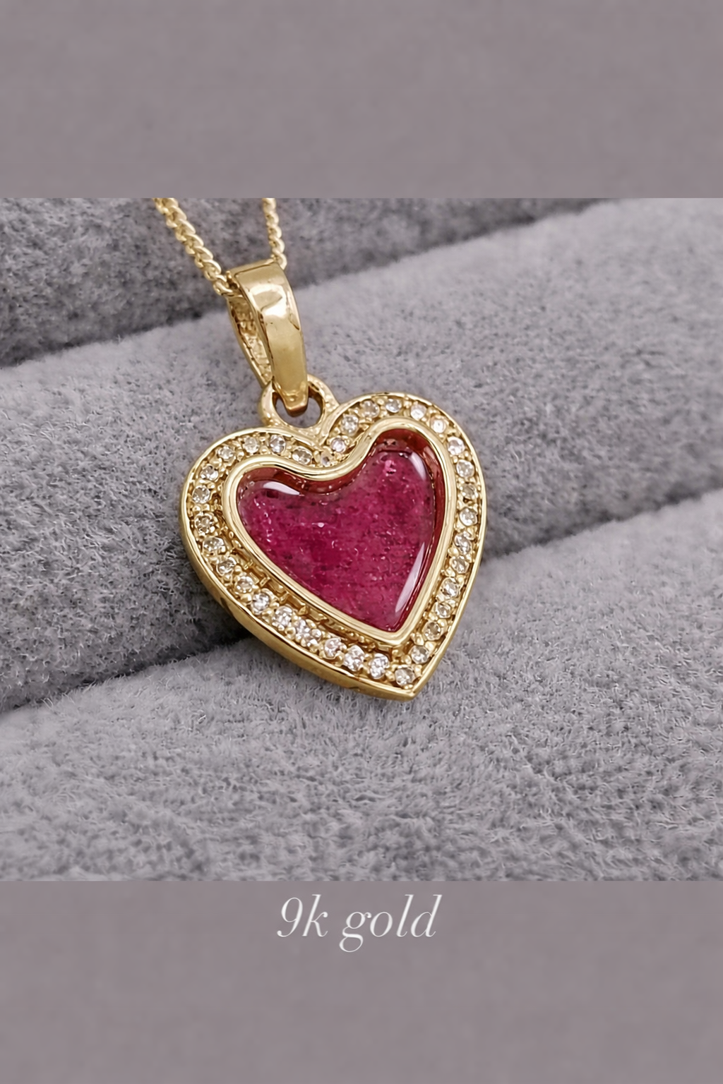 The 9K Gold Heart Pendant
