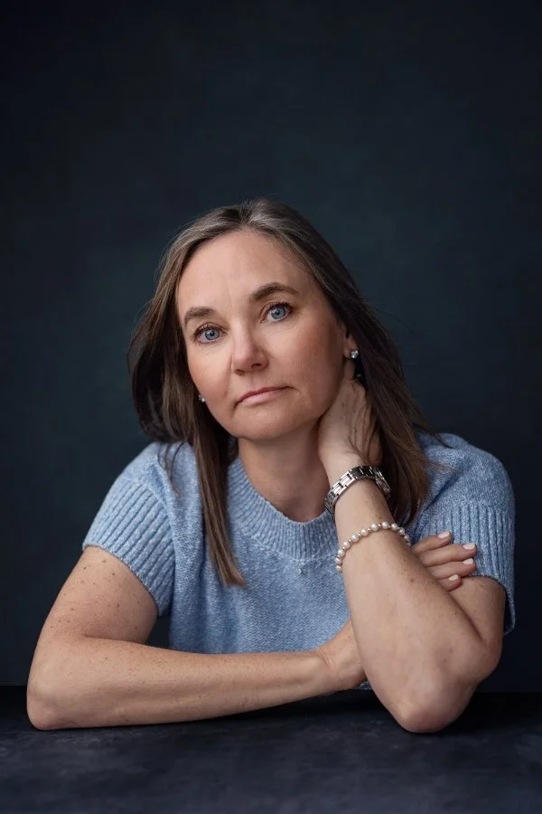 Irene Kraegel, PsyD is a psychologist providing in-person therapy in Grand Rapids, MI and online in all PsyPact states, with specialties in anxiety, depression, chronic pain, & Christian counseling. Photos shows her looking calmly at camera.