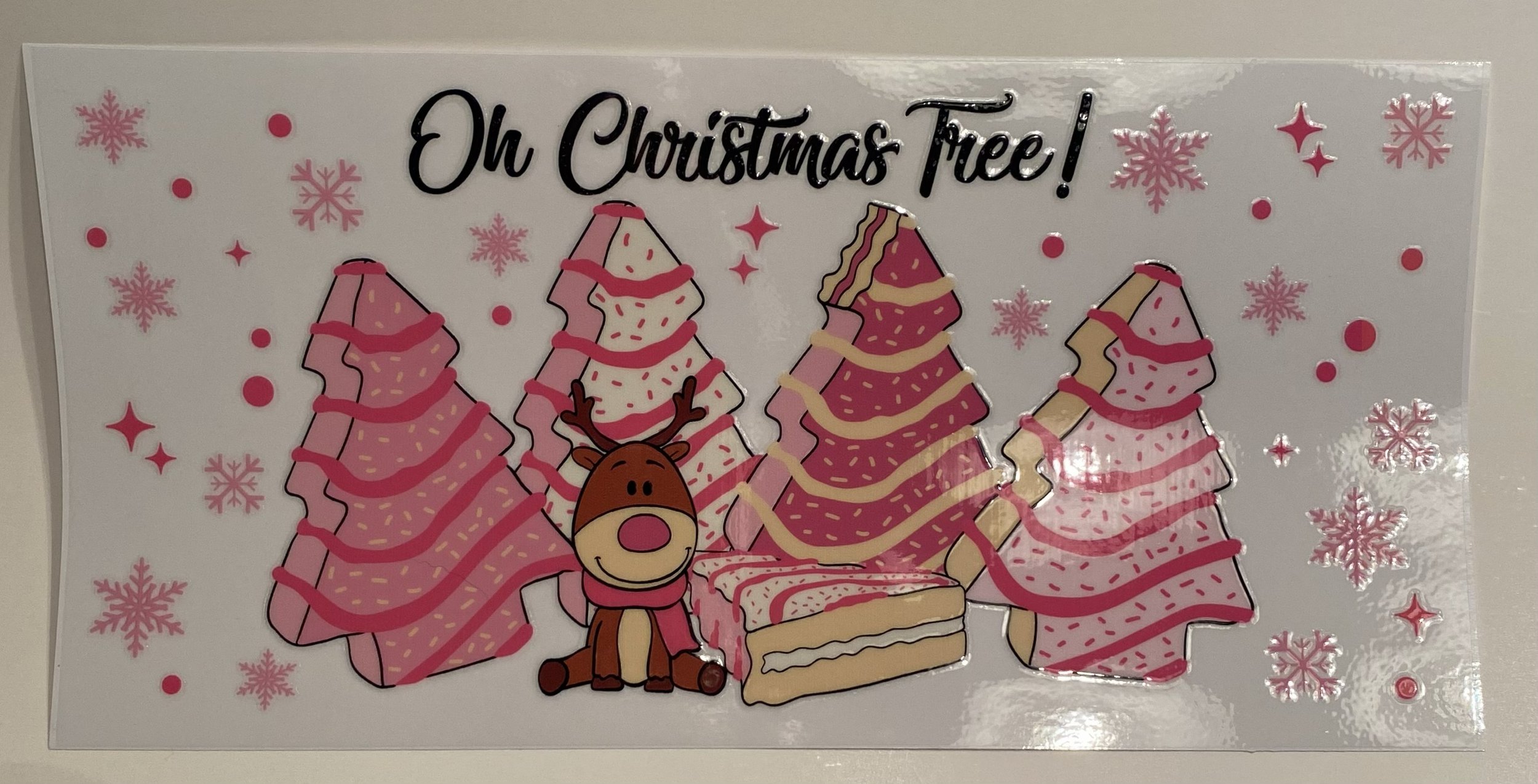 "Oh Christmas Tree" Cup Wrap