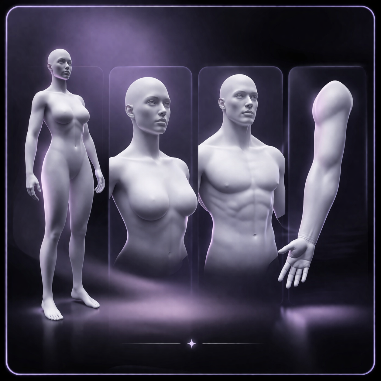 Mary Shalla- Tattoo 3D Models