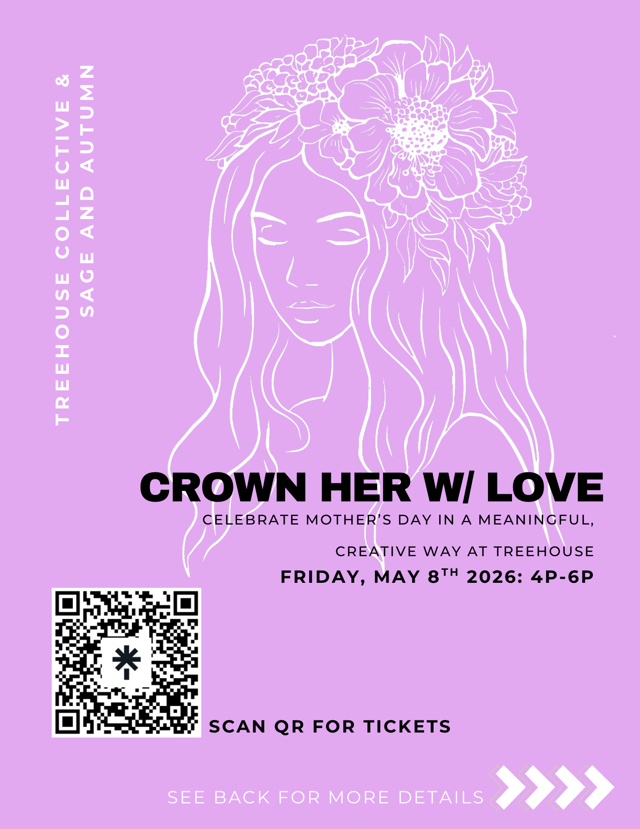 Crown Her with Love - Floral Crown Workshop