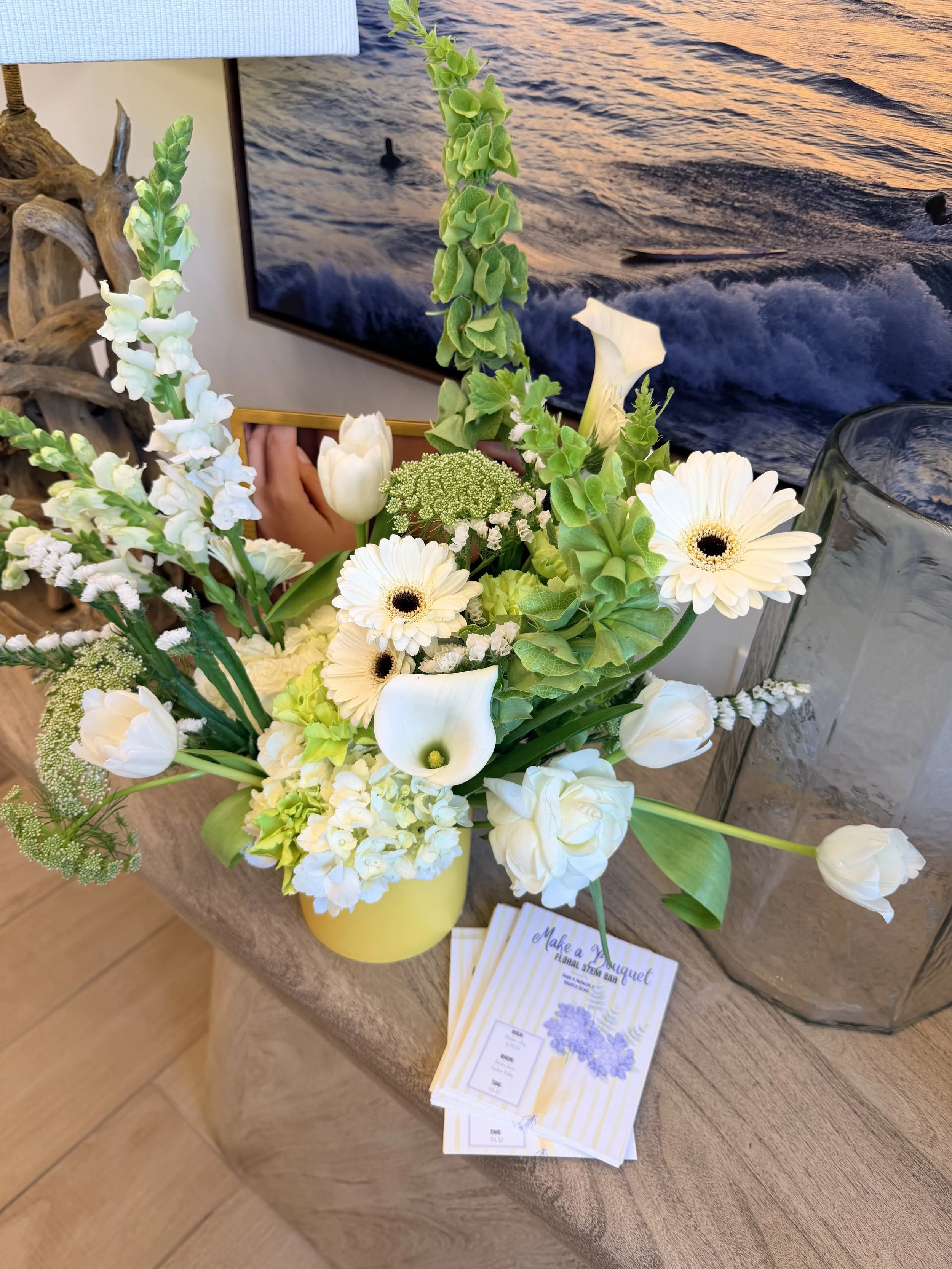 Floral Stem Bar at Kendra Scott Fashion Valley 