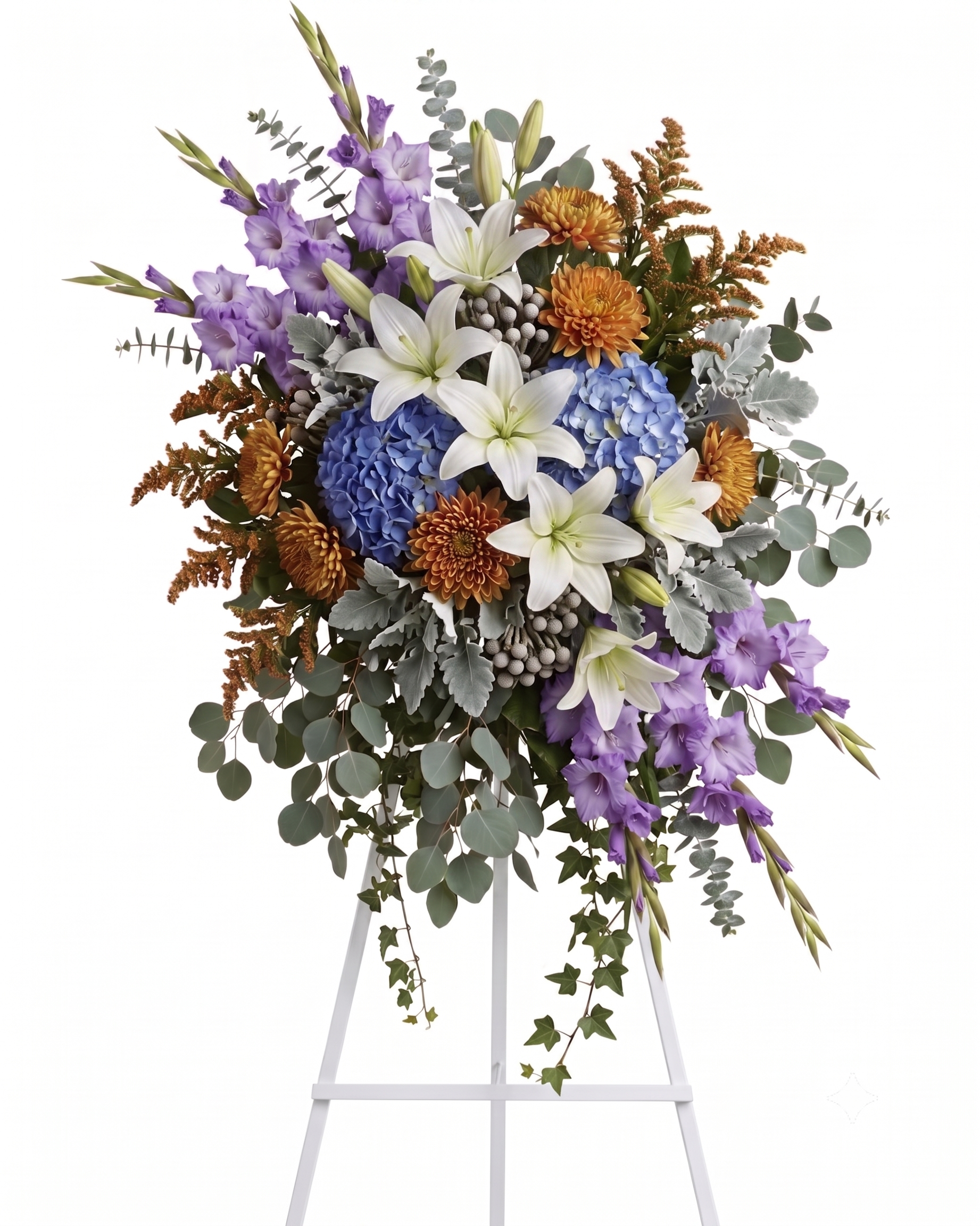 Tranquil Tribute Standing Spray