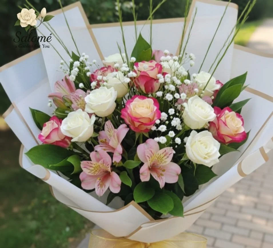 Blush & Ivory Delight