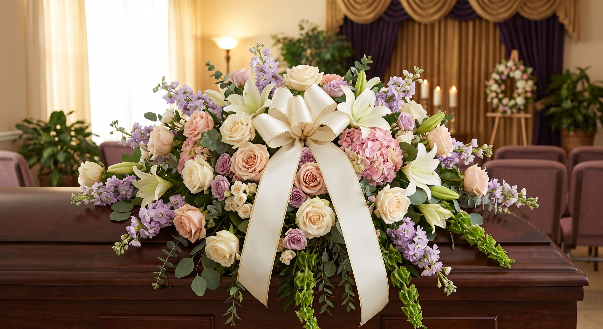 Classic Elegance Casket Spray