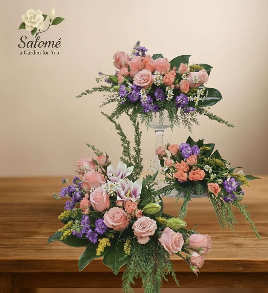 Cascading Garden Trio