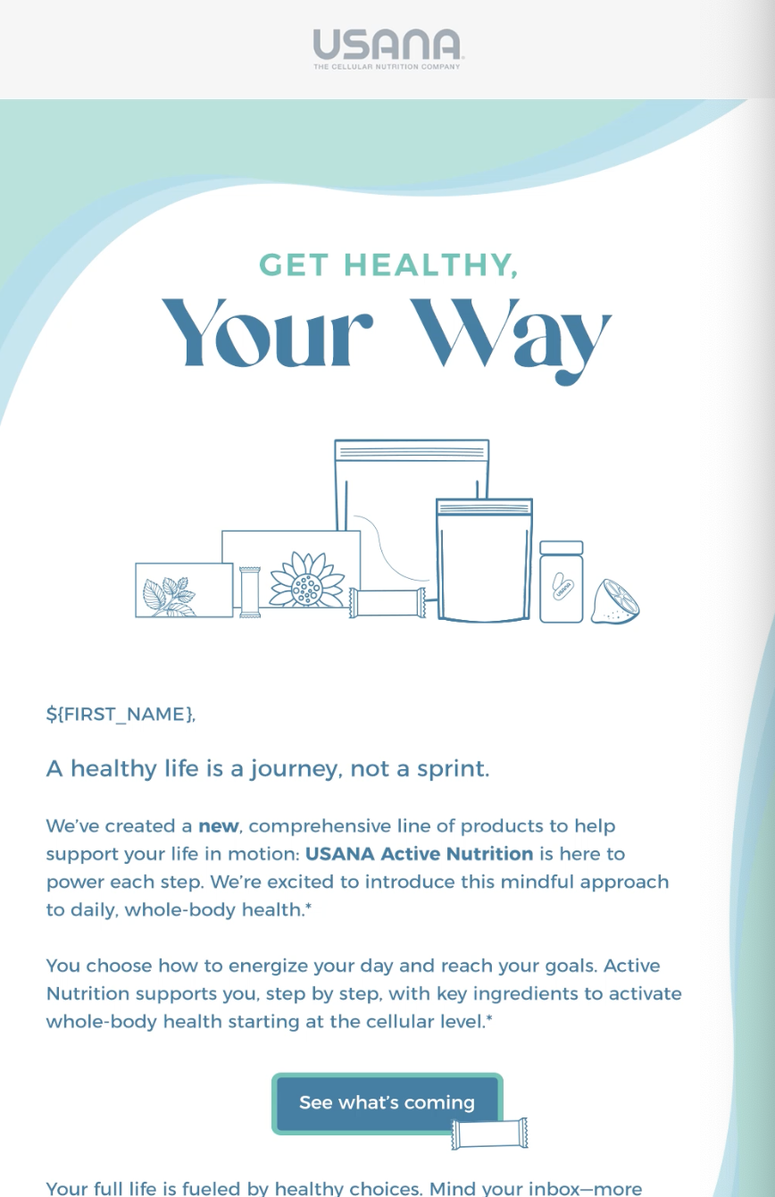 Active Nutrition Launch