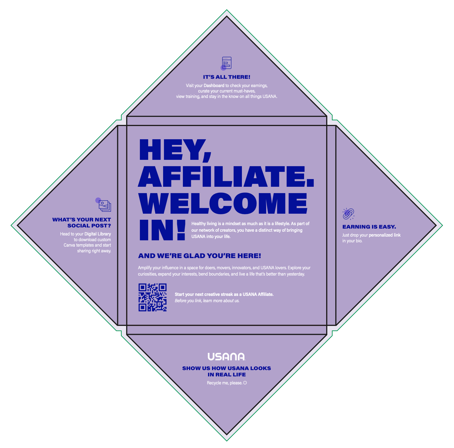 Affiliate Welcome Letter