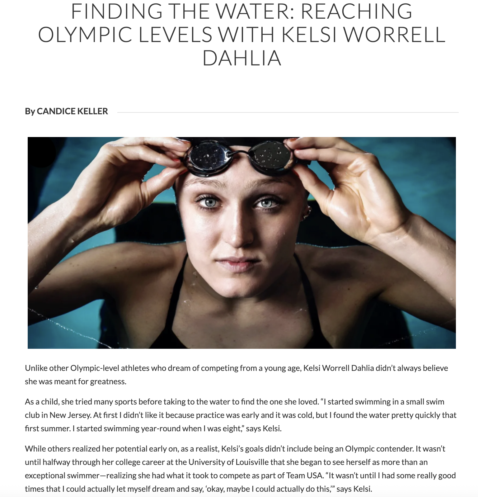 Kelsi Worrell Interview