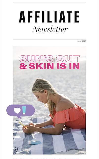 Affiliate Newsletter