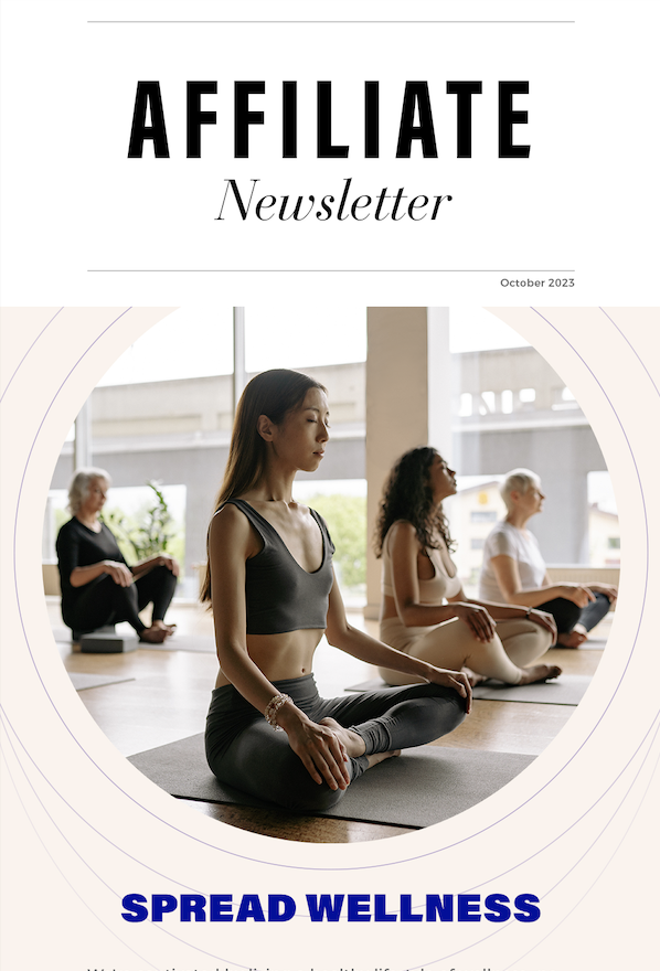 Affiliate Newsletter