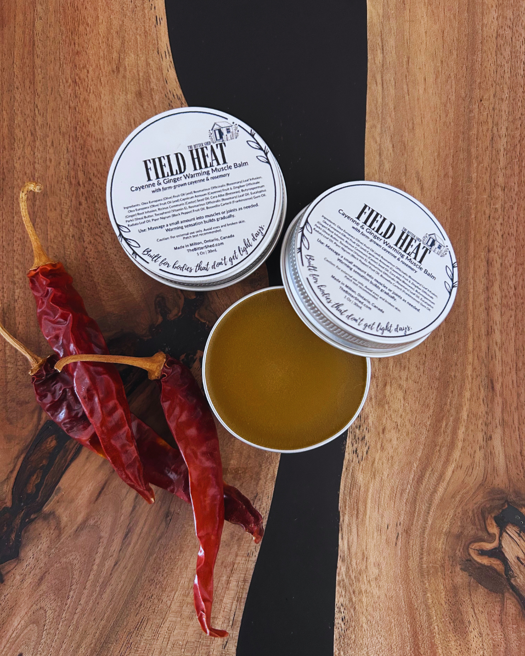 NEW! Field Heat - Cayenne Infused Warming Muscle Balm