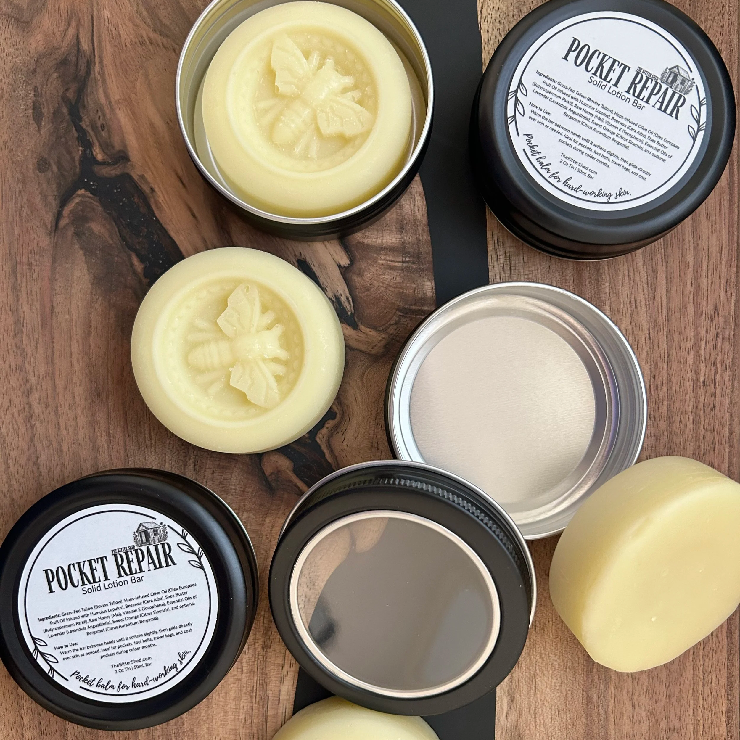 Pocket Repair — Solid Lotion Bar