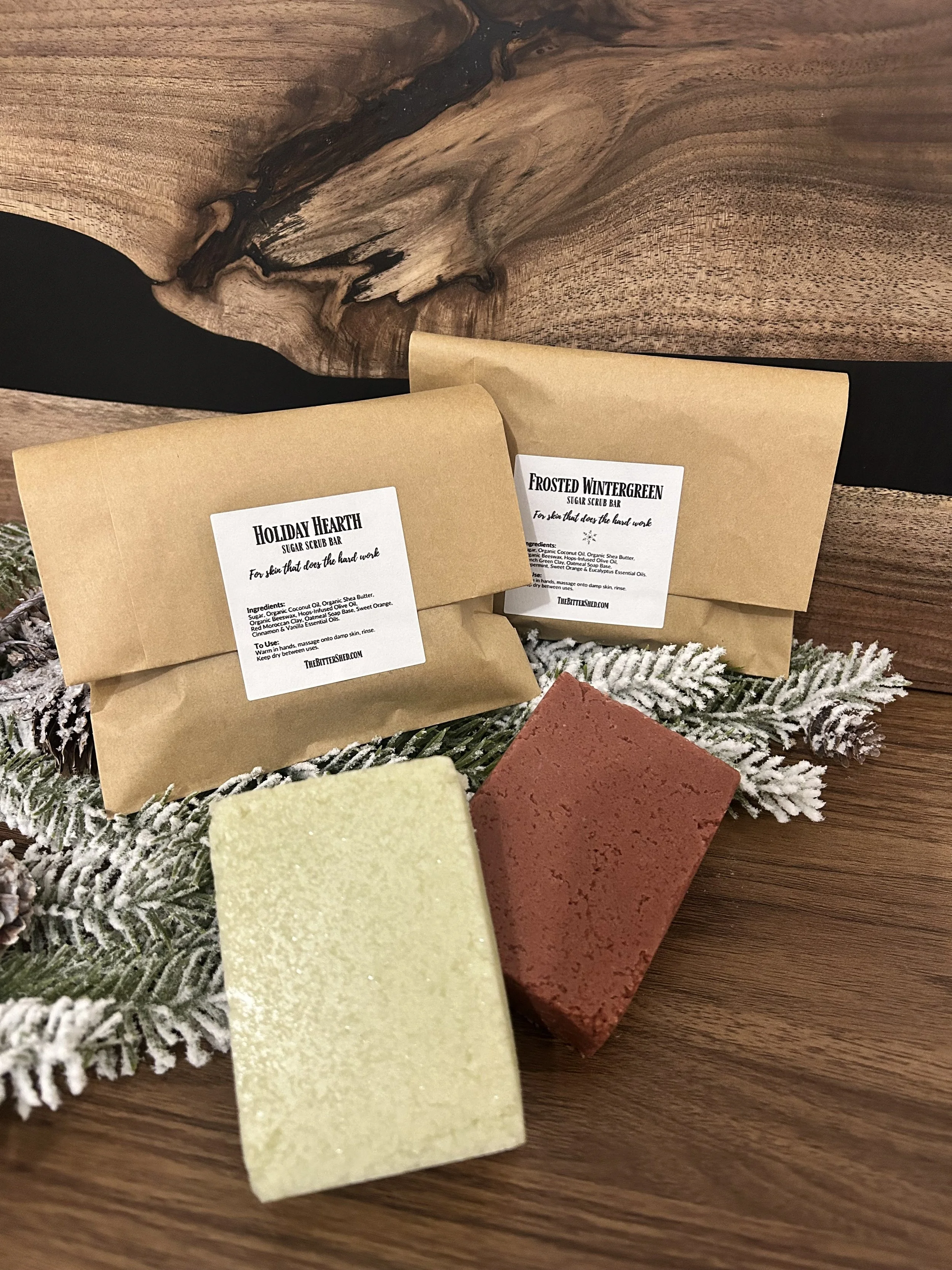 Holiday Sugar Scrub Bars