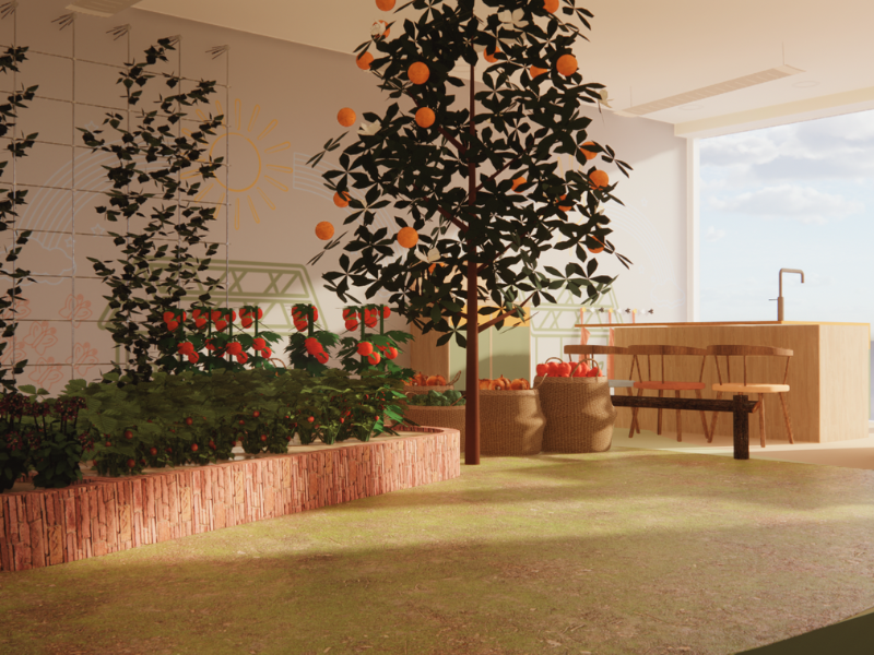 Horeca conceptstudie – 3D/VR visualisatie