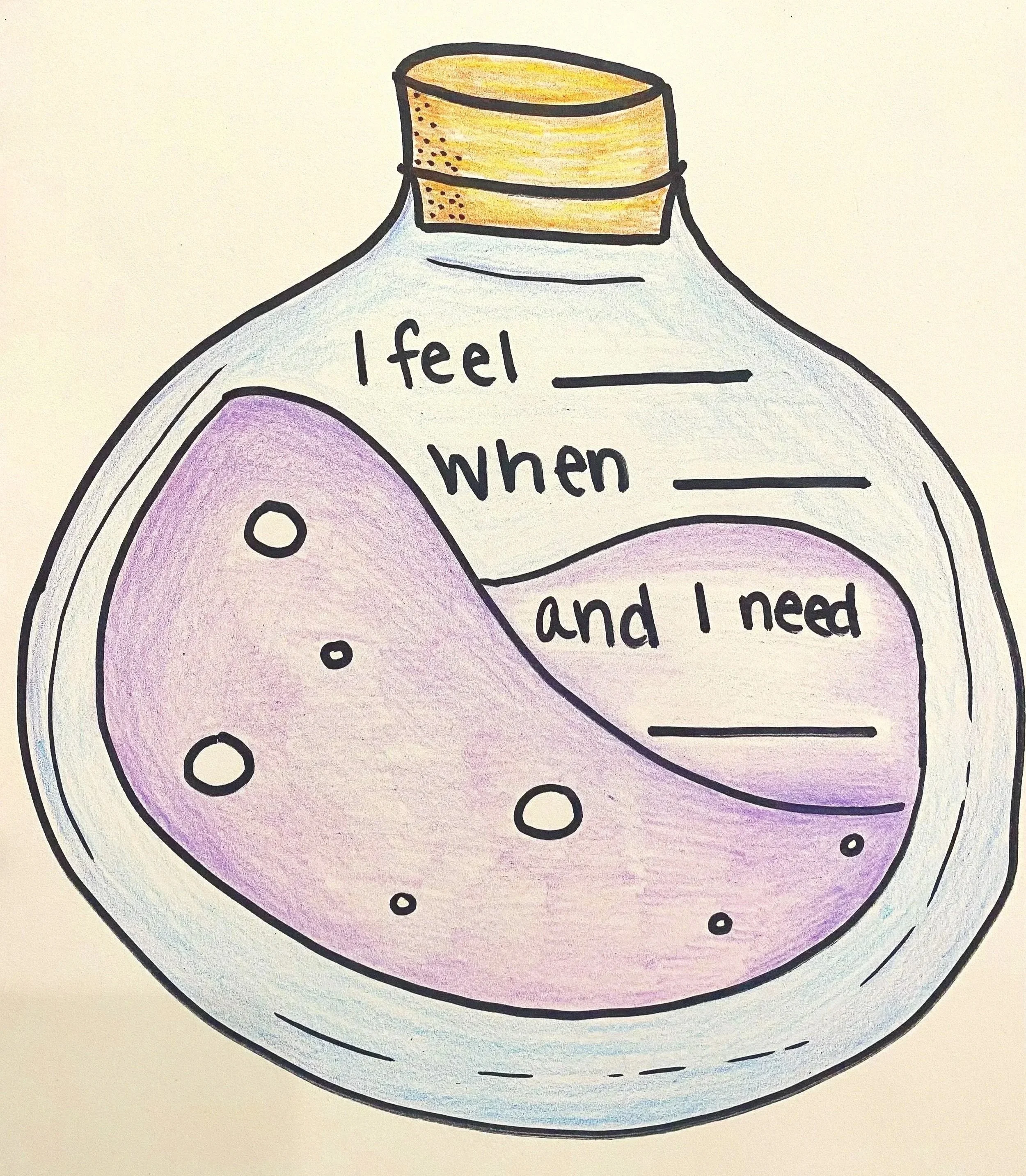 Emotion Potion expressive therapy intervention