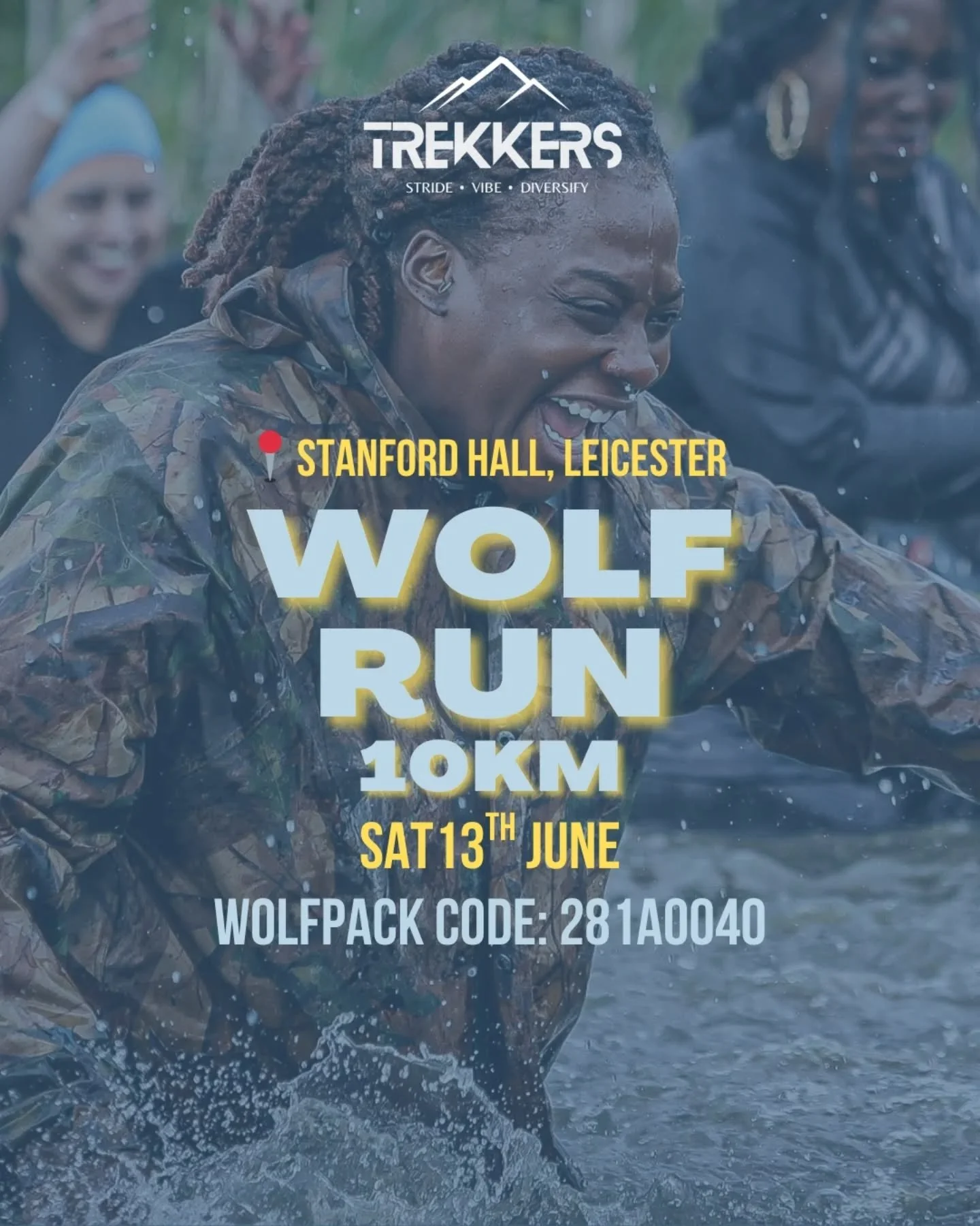 TREKKERS WOLFGANG ASSEMBLE! Less than a month to go and the pack is filling up nicely🐺

📍Stanford Hall, Leicester
📆Saturday 13th June
🏃🏿&zwj;♀️10KM
💷 &pound;80

11 of us already locked in and we keep growing🔥

Join our pack using the code 281A