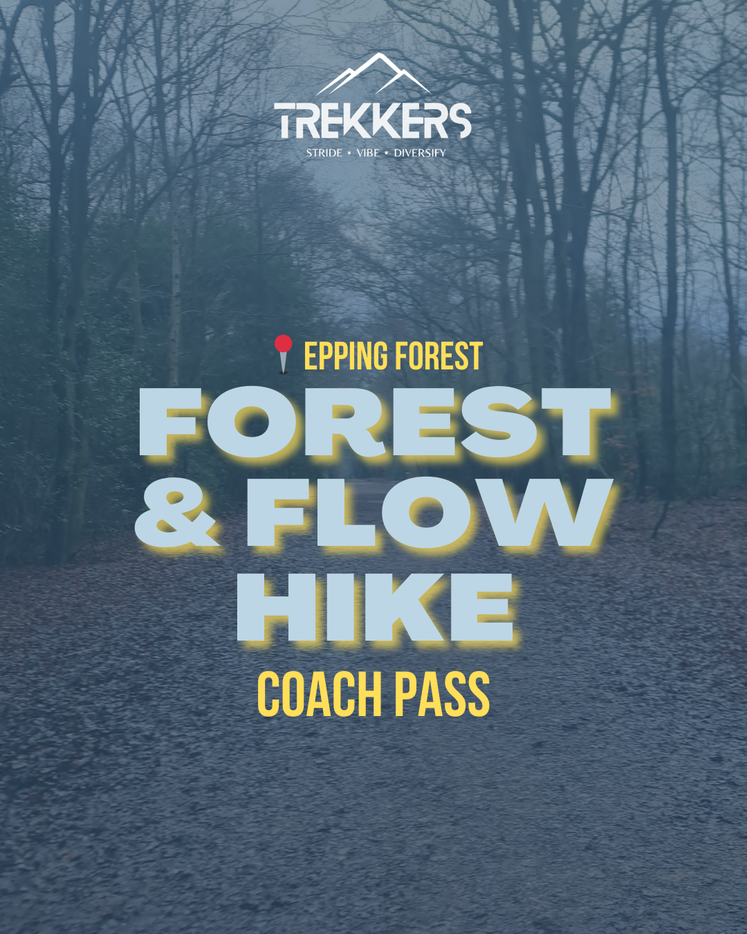 Forest & Flow Hike: Epping Forest 29.03.26 - COACH TICKET