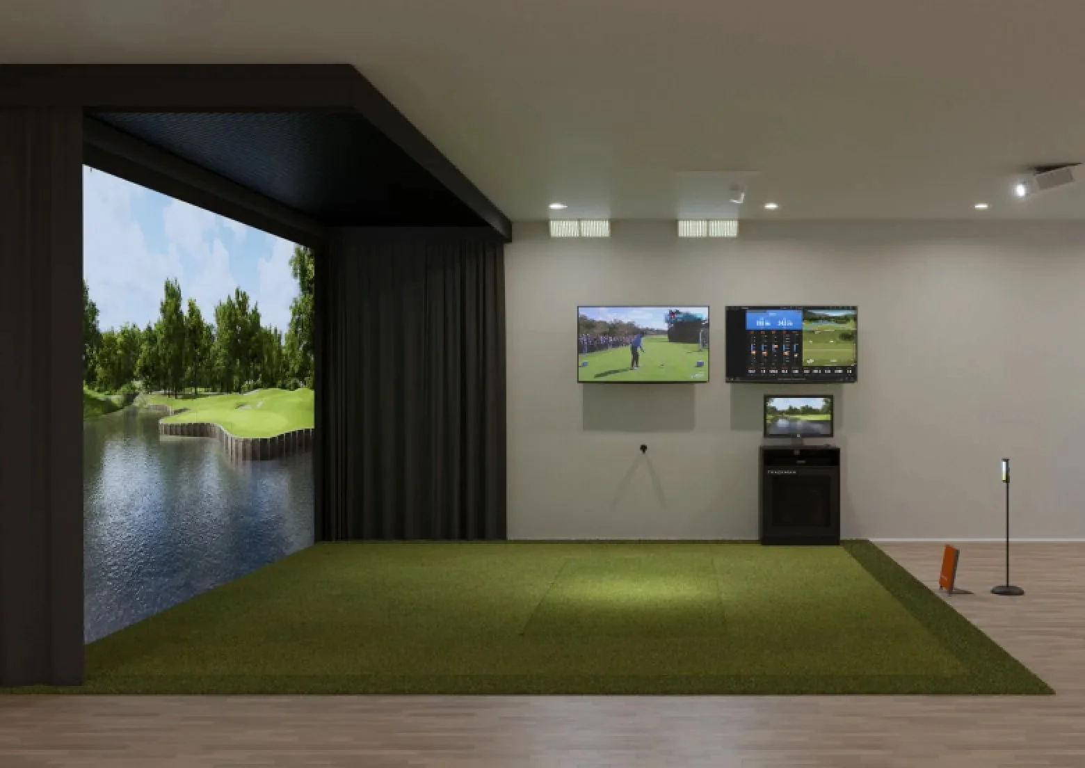 Hauteur Plafond Simulateur Golf : Le Minimum Requis 