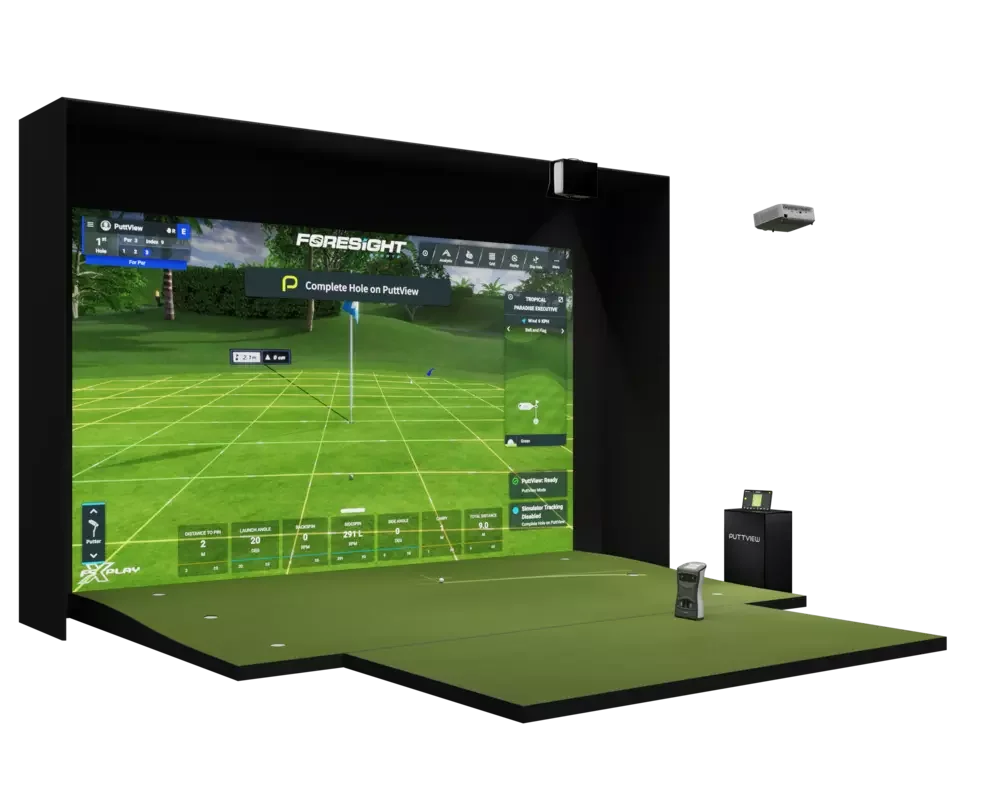 Le système PuttView S10 est compatible avec Foresight